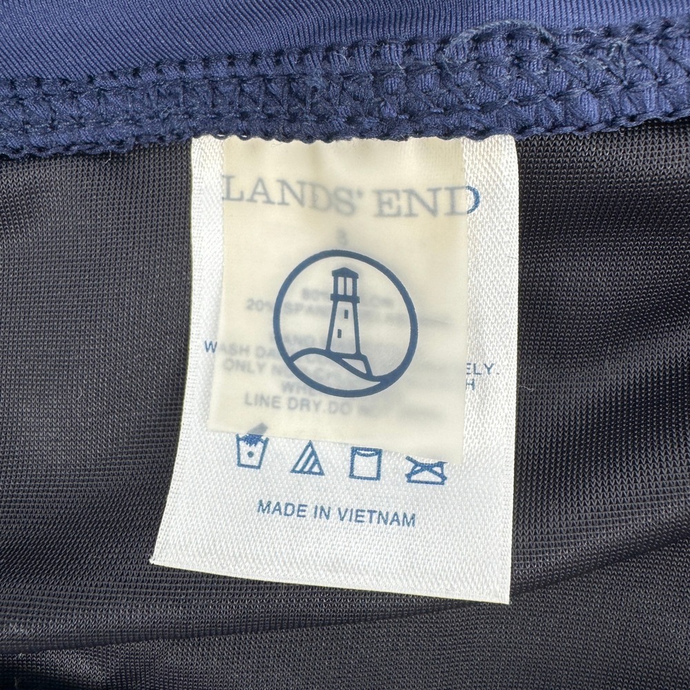 Lands End Swim Skirt‎ Navy Blue Womens 8 Athletic Beach Skort Coastal Activewear - Picture 6 of 8